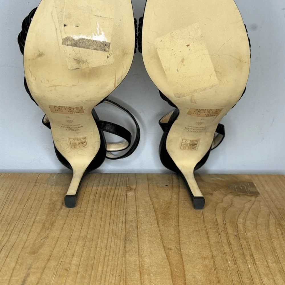 Stuart Weitzman Black Stiletto Heels